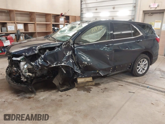 2019 Chevrolet Equinox LT z VIN 3GNAXUEV9KL319387, wystawiony jako IAAI lot #40875475 z przebiegiem 103 016 mil mil oraz . Historia ofert i sprzedaży dostępna na DreamBid. Obrazek 18.