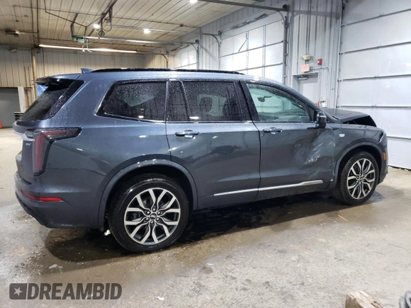 2021 Cadillac XT6 Sport z VIN 1GYKPGRS2MZ129192, wystawiony jako Copart lot #67452624 z przebiegiem 41 059 mil mil oraz Szkoda całkowita • Salvage title. Historia ofert i sprzedaży dostępna na DreamBid. Obrazek 3.