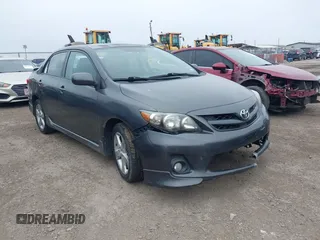 2011 Toyota Corolla L with VIN 2T1BU4EE6BC694212, listed as a IAAI auction lot 42130957 with 152,365 mi miles. Bid and sale history available at carsss.com. Image 1.