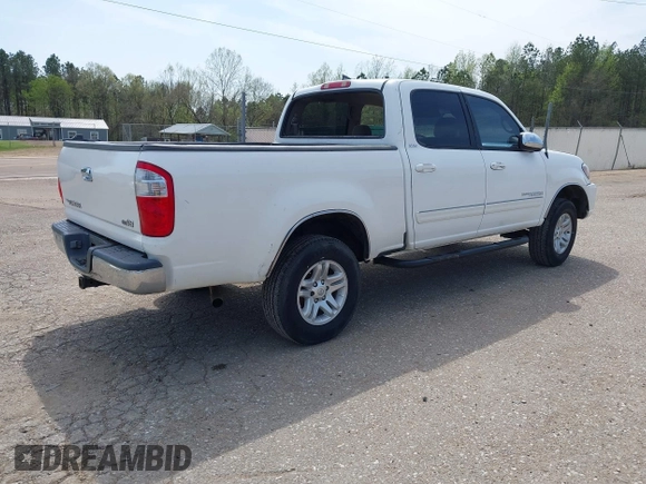 2005 Toyota Tundra SR5 with VIN 5TBDT44155S481976, listed as a IAAI auction lot 41931045 with 146,078 mi miles and . Bid and sale history available at DreamBid. Image 4.