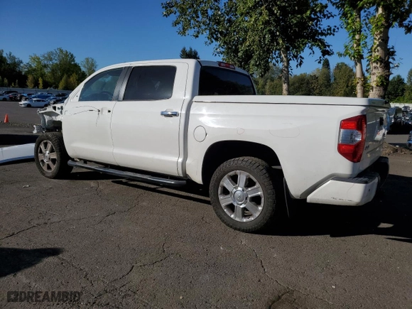 2015 Toyota Tundra 4WD Truck Platinum with VIN 5TFAY5F18FX459187, listed as a Copart auction lot 74244914 with NaN miles and Salvage Title. Bid and sale history available at carsss.com. Image 2.