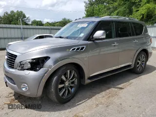 2014 Infiniti QX80 с VIN JN8AZ2NE1E9067594, выставлен на аукционе Copart как лот 60652435 с пробегом 109 062 миль миль и Списание • Salvage title. История ставок и продаж доступна на DreamBid. Изображение 1.