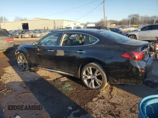2017 Infiniti Q70 3.7 with VIN JN1BY1PR2HM210568, listed as a Copart auction lot 42121945 with Not provided miles and Salvage title. Bid and sale history available at DreamBid. Image 2.