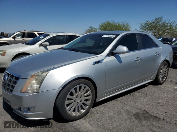 2013 Cadillac CTS Premium with VIN 1G6DP5E3XD0124816, listed as a Copart auction lot 57612365 with 180,713 mi miles and Salvage title. Bid and sale history available at DreamBid. Image 1.