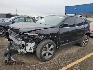 2020 Jeep Cherokee Limited with VIN 1C4PJMDX4LD562782, listed as a Copart auction lot 82028484 with 55,374 mi miles and Non Repairable. Bid and sale history available at carsss.com. Image 1.