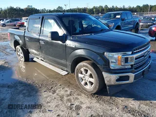 2018 Ford F-150 XL with VIN 1FTEW1C5XJFD24752, listed as a IAAI auction lot 41083959 with 153,317 mi miles. Bid and sale history available at carsss.com. Image 1.