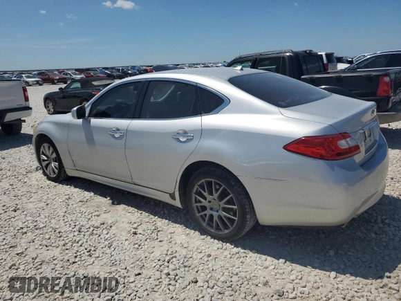 2011 Infiniti M37 with VIN JN1BY1AP7BM324886, listed as a Copart auction lot 63787144 with 186,400 mi miles and Salvage Title. Bid and sale history available at carsss.com. Image 2.