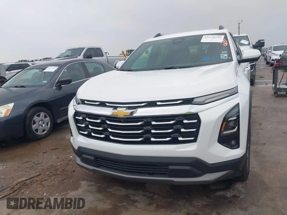 2025 Chevrolet Equinox FWD LT with VIN 3GNAXHEG9SL183867, listed as a IAAI auction lot 42178528 with 14,931 mi miles and . Bid and sale history available at DreamBid. Image 12.