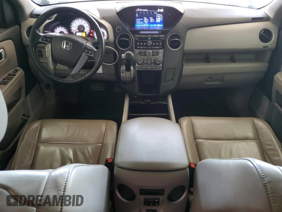2014 Honda Pilot EX-L with VIN 5FNYF3H59EB027869, listed as a Copart auction lot 52512485 with 203,292 mi miles and Salvage Title. Bid and sale history available at carsss.com. Image 8.
