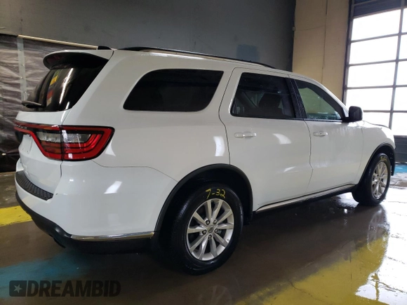 2023 Dodge Durango SXT z VIN 1C4RDHAGXPC630333, wystawiony jako Copart lot #51867645 z przebiegiem 39 329 mil mil oraz Czysty tytuł • Clean title. Historia ofert i sprzedaży dostępna na DreamBid. Obrazek 3.