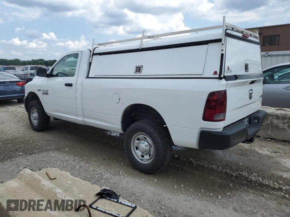 2018 Ram 2500 Tradesman with VIN 3C6LR5AT4JG314005, listed as a Copart auction lot 59998394 with 166,374 mi miles and Salvage title. Bid and sale history available at DreamBid. Image 2.