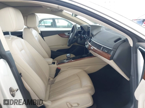 2023 Audi A5 Sportback Premium z VIN WAUABCF54PA052249, wystawiony jako IAAI lot #41916508 z przebiegiem 19 062 mil mil oraz . Historia ofert i sprzedaży dostępna na DreamBid. Obrazek 5.