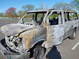 2009 Chevrolet Express Passenger with VIN 1GAHG35KX91132693, listed as a IAAI auction lot 42121039 with Not provided miles and . Bid and sale history available at DreamBid. Image 6.