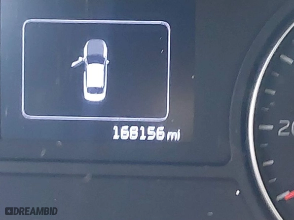 2018 Kia Optima LX with VIN KNAGT4L36J5232672, listed as a IAAI auction lot 41764340 with 168,156 mi miles. Bid and sale history available at carsss.com. Image 15.