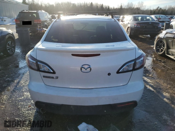 2010 Mazda 3 i Sport with VIN JM1BL1SF7A1237586, listed as a Copart auction lot 45565085 with 296,614 mi miles and Salvage Title. Bid and sale history available at carsss.com. Image 6.