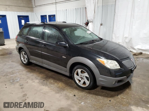 2005 Pontiac Vibe with VIN 5Y2SL63875Z464586, listed as a Copart auction lot 49972885 with 95,367 mi miles and Salvage Title. Bid and sale history available at DreamBid. Image 4.