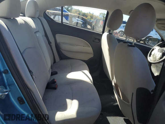 2017 Mitsubishi Mirage ES with VIN ML32F3FJ2HH004236, listed as a Copart auction lot 74567824 with Not provided miles and Non repairable. Bid and sale history available at DreamBid. Image 10.
