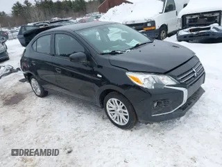 2023 Mitsubishi Mirage G4 ES with VIN ML32FUFJ9PHF03381, listed as a IAAI auction lot 41567316 with 79,403 mi miles. Bid and sale history available at carsss.com. Image 1.