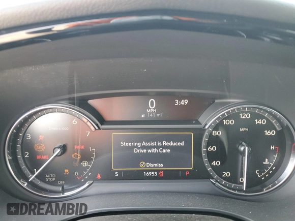 2023 Cadillac XT6 FWD Luxury z VIN 1GYKPAR45PZ187400, wystawiony jako Copart lot #54562335 z przebiegiem 16 953 mil mil oraz Szkoda całkowita • Salvage title. Historia ofert i sprzedaży dostępna na DreamBid. Obrazek 9.