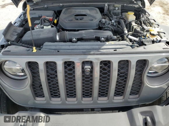 2020 Jeep Wrangler Unlimited Sport Altitude z VIN 1C4HJXDN0LW134426, wystawiony jako Copart lot #58575095 z przebiegiem 30 044 mil mil oraz Szkoda całkowita • Salvage title. Historia ofert i sprzedaży dostępna na DreamBid. Obrazek 11.