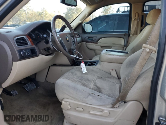 2012 Chevrolet Tahoe LS with VIN 1GNSCAE02CR260728, listed as a Copart auction lot 87588665 with 244,107 mi miles and Salvage title. Bid and sale history available at DreamBid. Image 7.