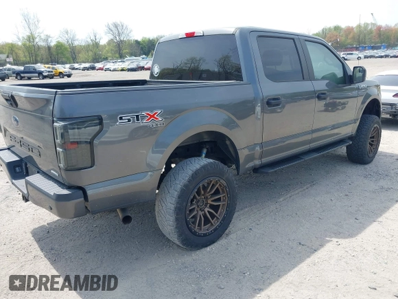 2018 Ford F-150 XL z VIN 1FTEW1EP0JFD78916, wystawiony jako IAAI lot #42099103 z przebiegiem 67 018 mil mil oraz . Historia ofert i sprzedaży dostępna na DreamBid. Obrazek 4.