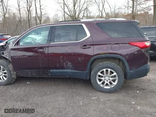 2018 Chevrolet Traverse LT Cloth with VIN 1GNEVGKW7JJ269861, listed as a IAAI auction lot 41954534 with 96,022 mi miles. Bid and sale history available at carsss.com. Image 14.