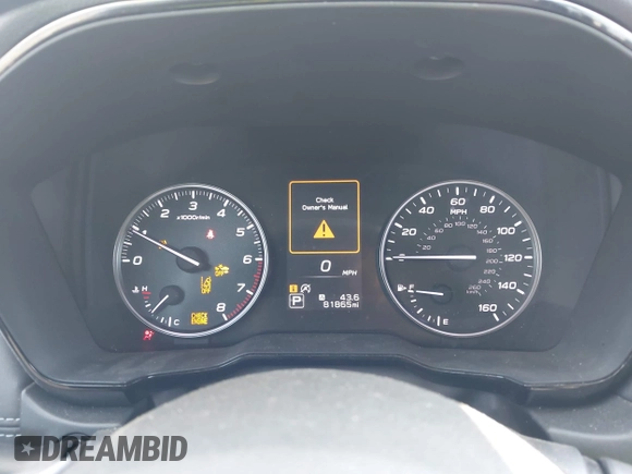 2020 Subaru Legacy Premium with VIN 4S3BWAC62L3015163, listed as a IAAI auction lot 42394093 with 81,865 mi miles and . Bid and sale history available at DreamBid. Image 7.