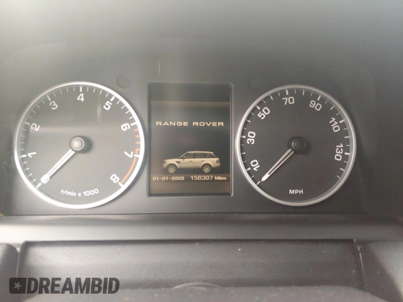 2011 Land Rover Range Rover Sport HSE with VIN SALSF2D45BA266832, listed as a Copart auction lot 54013985 with 156,397 mi miles and Clean title. Bid and sale history available at DreamBid. Image 8.