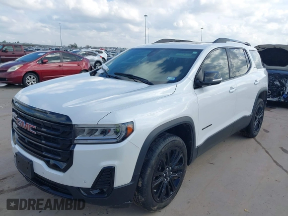 2023 GMC Acadia SLT with VIN 1GKKNMLS7PZ189299, listed as a IAAI auction lot 41446383 with Not Provided miles and . Bid and sale history available at carsss.com. Image 6.