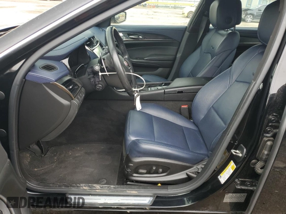 2014 Cadillac CTS Luxury AWD with VIN 1G6AX5S35E0190361, listed as a Copart auction lot 54497655 with 32,664 mi miles and Salvage title. Bid and sale history available at DreamBid. Image 7.