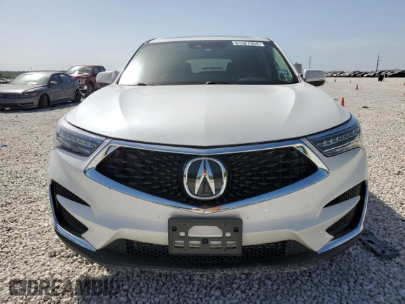 2021 Acura RDX with VIN 5J8TC2H3XML010118, listed as a Copart auction lot 61527964 with 0 mi miles and Salvage Title. Bid and sale history available at carsss.com. Image 5.