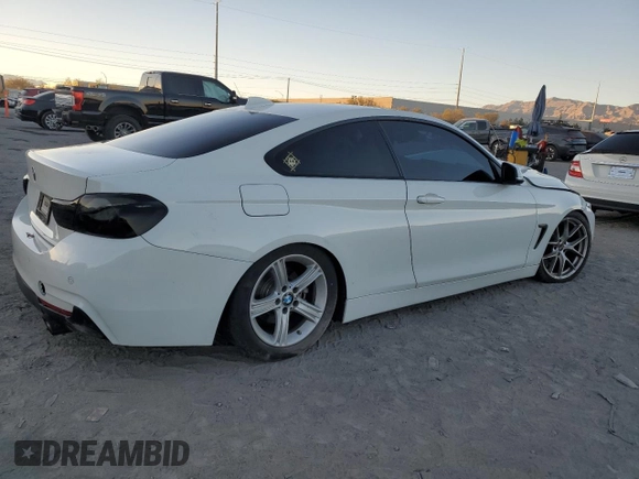2015 BMW 4 Series 428i with VIN WBA3N3C58FK234842, listed as a Copart auction lot 86396484 with 101,559 mi miles and Salvage Title. Bid and sale history available at DreamBid. Image 3.