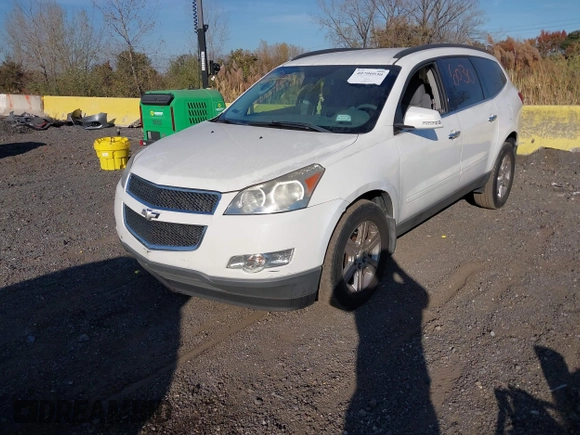 2012 Chevrolet Traverse 1LT with VIN 1GNKRGED8CJ255147, listed as a IAAI auction lot 40706030 with 177,539 mi miles and . Bid and sale history available at DreamBid. Image 2.