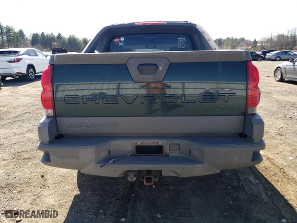 2002 Chevrolet Avalanche with VIN 3GNEK13T72G133453, listed as a Copart auction lot 48813245 with 353,780 mi miles and Salvage Title. Bid and sale history available at carsss.com. Image 6.