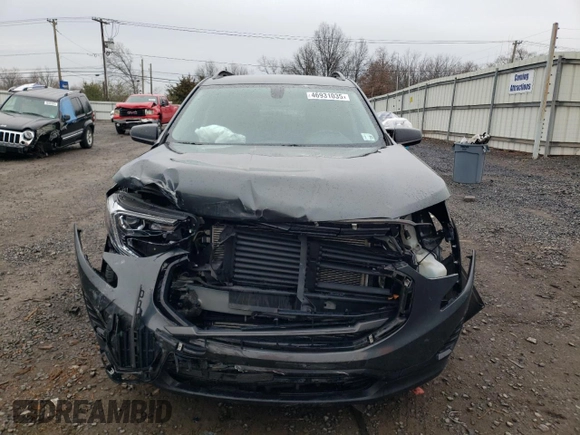 2019 GMC Terrain SLE with VIN 3GKALTEVXKL260059, listed as a Copart auction lot 46931035 with 51,808 mi miles and Salvage Title. Bid and sale history available at DreamBid. Image 5.