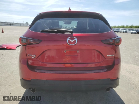 2023 Mazda CX-5 2.5 S Preferred Package with VIN JM3KFBCMXP0184897, listed as a Copart auction lot 50264135 with 28,556 mi miles and Salvage Title. Bid and sale history available at carsss.com. Image 6.