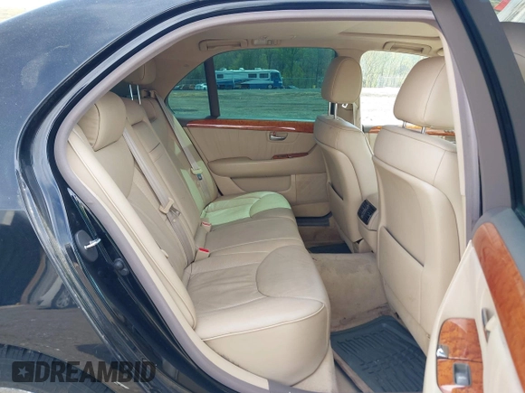 2005 Lexus LS 430 z VIN JTHBN36F450174540, wystawiony jako IAAI lot #42127938 z przebiegiem 216 251 mil mil oraz . Historia ofert i sprzedaży dostępna na DreamBid. Obrazek 8.