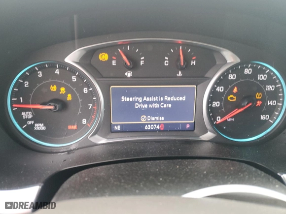 2020 Chevrolet Traverse LT Leather with VIN 1GNEVHKW2LJ133971, listed as a Copart auction lot 44739015 with 63,074 mi miles and Salvage Title. Bid and sale history available at carsss.com. Image 9.