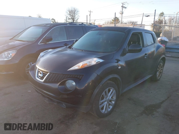 2011 Nissan Juke SL with VIN JN8AF5MR9BT010203, listed as a IAAI auction lot 41701075 with 152,600 mi miles. Bid and sale history available at carsss.com. Image 2.