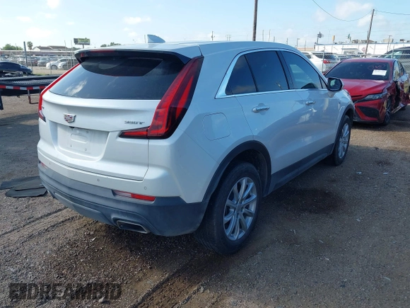 2023 Cadillac XT4 FWD Luxury with VIN 1GYAZAR41PF170763, listed as a IAAI auction lot 42585594 with 48,130 mi miles and . Bid and sale history available at DreamBid. Image 4.