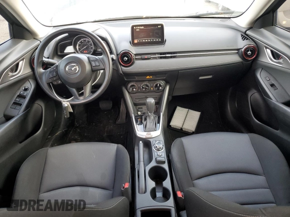 2017 Mazda CX-3 Sport with VIN JM1DKDB72H0175391, listed as a Copart auction lot 72988784 with 66,120 mi miles and Salvage Title. Bid and sale history available at carsss.com. Image 8.