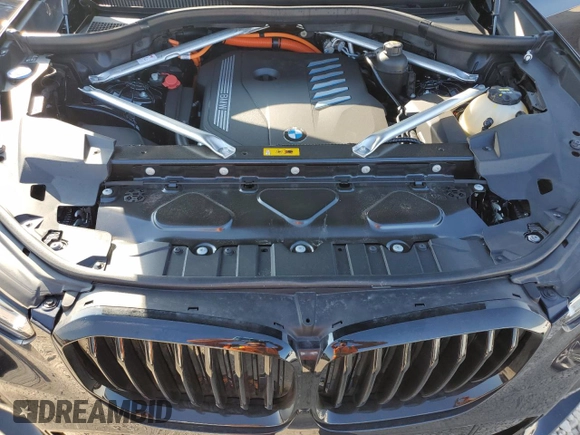 2023 BMW X5 xDrive45e with VIN 5UXTA6C00P9N69315, listed as a Copart auction lot 44711865 with 11,802 mi miles and Salvage Title. Bid and sale history available at carsss.com. Image 12.