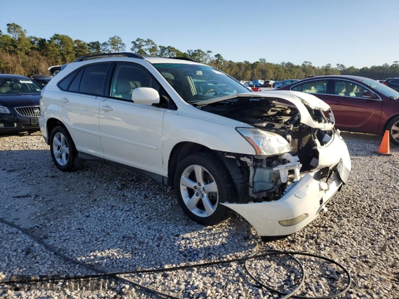 2007 Lexus RX 350 with VIN 2T2GK31U67C025234, listed as a Copart auction lot 87032364 with 193,022 mi miles and Salvage Title. Bid and sale history available at DreamBid. Image 4.