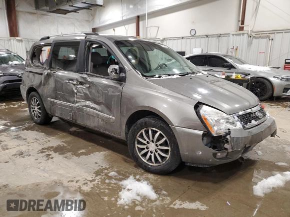 2011 Kia Sedona EX with VIN KNDMH4C74B6396671, listed as a Copart auction lot 45510165 with 184,736 mi miles and Non Repairable. Bid and sale history available at carsss.com. Image 4.
