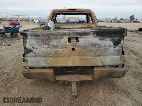 2010 Ford F-150 XL with VIN 1FTFX1CV0AFA36403, listed as a Copart auction lot 81621624 with 0 mi miles and Non Repairable. Bid and sale history available at carsss.com. Image 6.