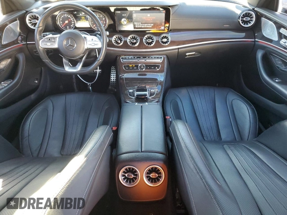 2019 Mercedes-Benz CLS with VIN WDD2J5JB1KA039928, listed as a Copart auction lot 79699784 with 0 mi miles and Salvage Title. Bid and sale history available at carsss.com. Image 8.