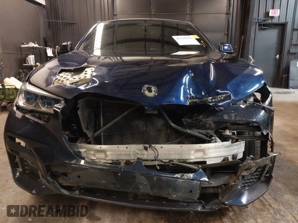 2022 BMW X6 M50i z VIN 5UXCY8C05N9J70601, wystawiony jako IAAI lot #42344397 z przebiegiem 49 085 mil mil oraz . Historia ofert i sprzedaży dostępna na DreamBid. Obrazek 12.