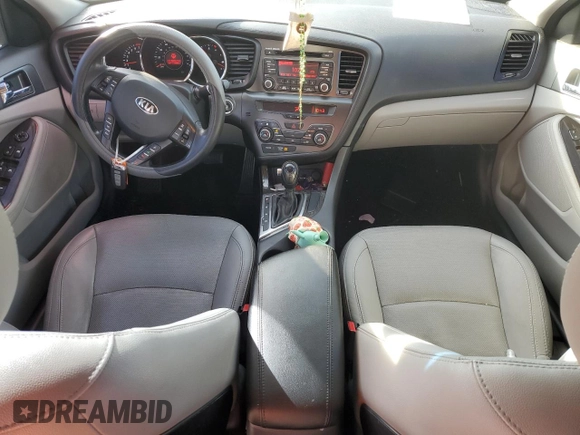 2013 Kia Optima EX with VIN 5XXGN4A77DG172176, listed as a Copart auction lot 81371974 with 111,988 mi miles and Salvage Title. Bid and sale history available at carsss.com. Image 8.