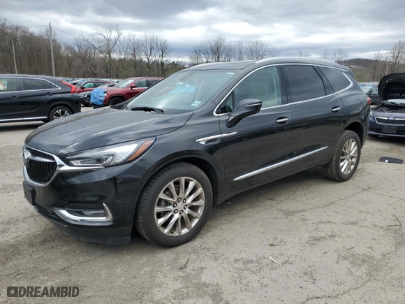 2020 Buick Enclave Premium with VIN 5GAEVBKW0LJ185963, listed as a Copart auction lot 53308055 with 90,704 mi miles and Salvage Title. Bid and sale history available at carsss.com. Image 1.